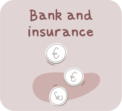 Call to action : Bank and insurance