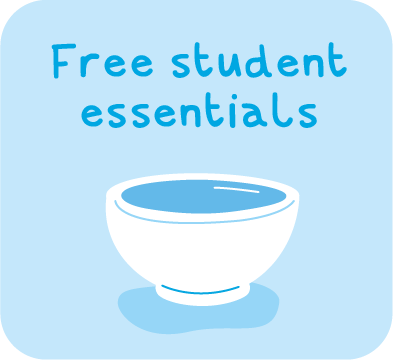 Call to action : Free student essentials