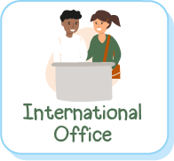Button: International office