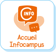 Bouton : Accueil Infocampus