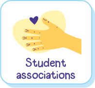 Button: Student associations